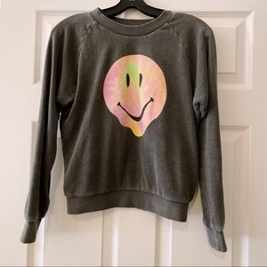 Wildfox smiley face top XS